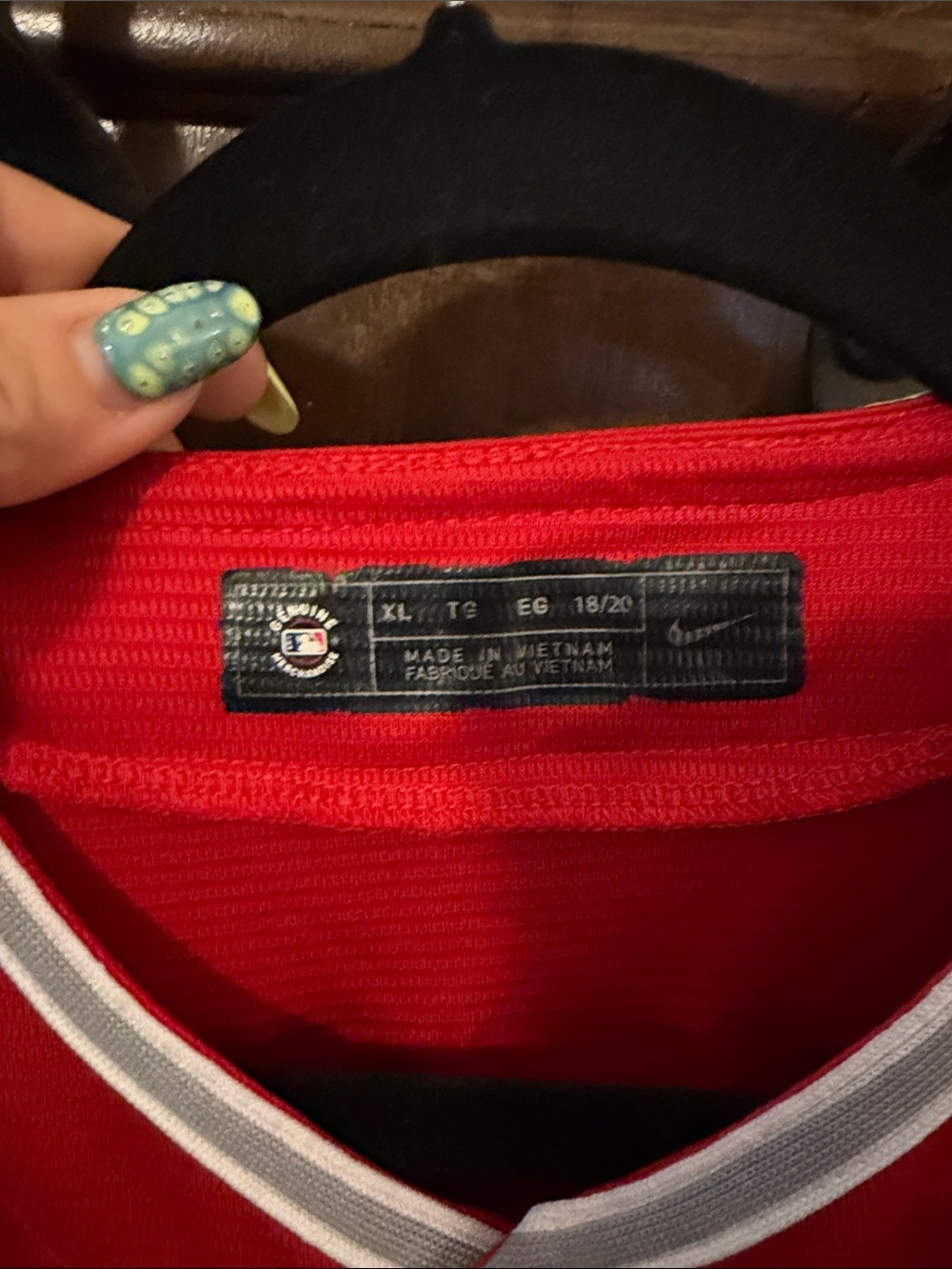MLB Red OHTANI #17 Angels Replica Jersey - Picture 3 of 3